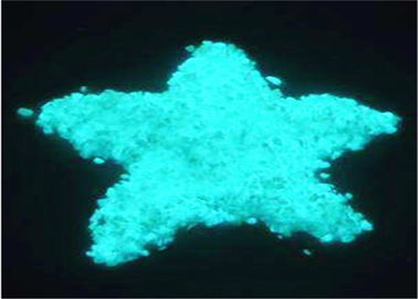 China Polvo fosforescente resistente, curso de la vida fluorescente del pigmento del verde azul 12 horas proveedor